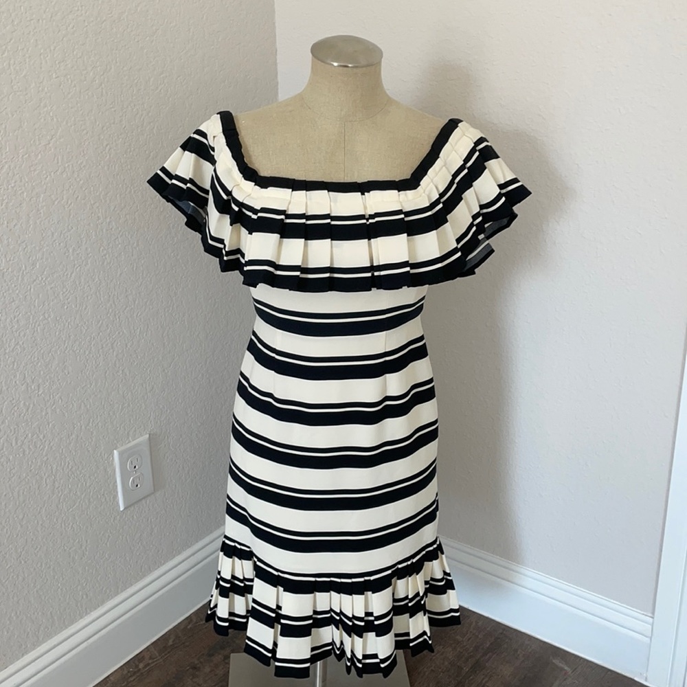 NWT Halston Heritage Pleated Dress